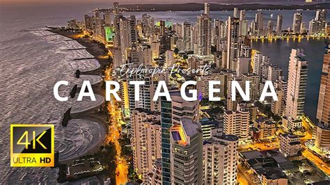 Cartagena, Colombia in 4K ULTRA HD 60FPS Video by Drone.